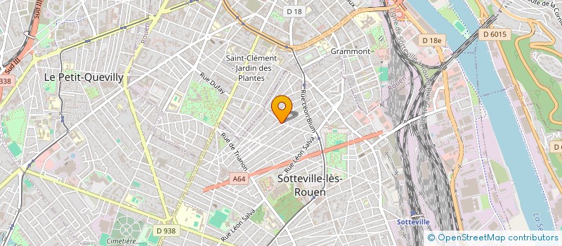 localisation de l'entreprise PROTECT-S à SOTTEVILLE-LES-ROUEN