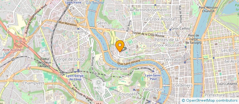 localisation de l'entreprise PROTECT SECURITE PRIVEE - P.S.P. à LYON