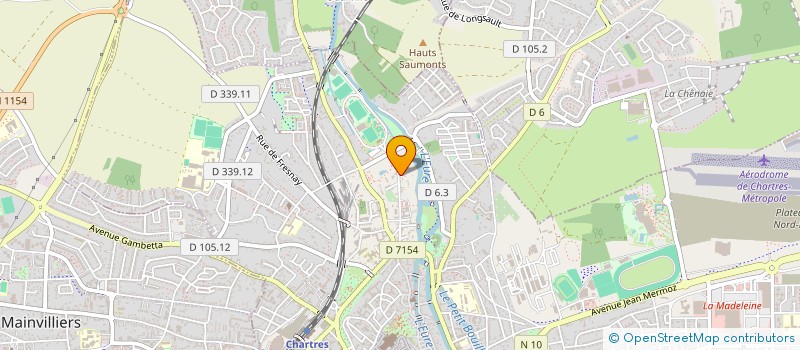 localisation de l'entreprise PROTECT SECURITY à CHARTRES