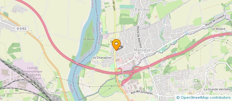 localisation de l'entreprise PROTECT-SOLUTIONS  MASSIEUX