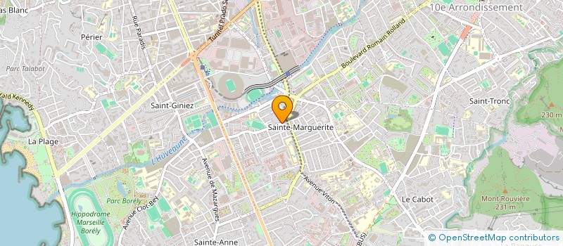 localisation de l'entreprise PROTECT TRANSPORT à MARSEILLE