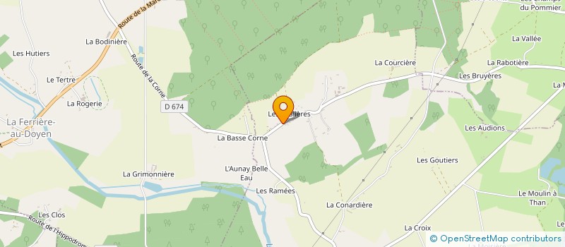 localisation de l'entreprise PROTECT VALORISAT ENVIRONNEMENT RIVIERE à BONSMOULINS