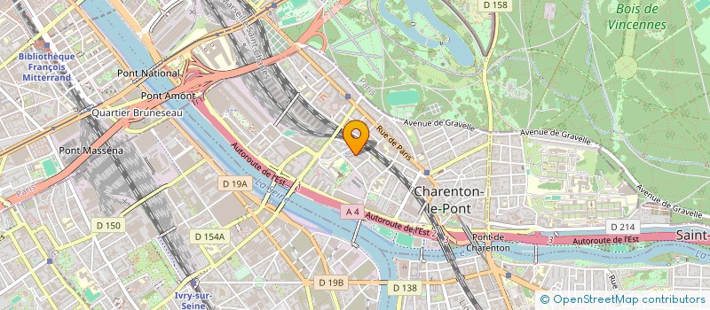 localisation de l'entreprise PROTECTID  CHARENTON-LE-PONT