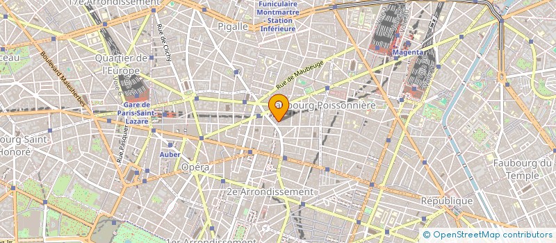 localisation de l'entreprise PROTECTION ALPHA à PARIS