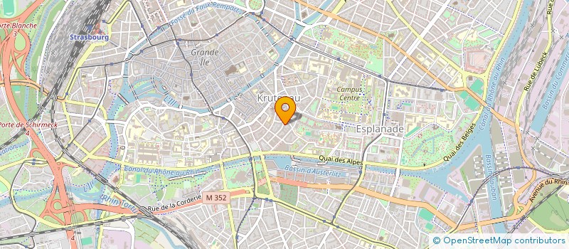 localisation de l'entreprise PROTECTION ANIMALE SOLIDAIRE PAS  STRASBOURG