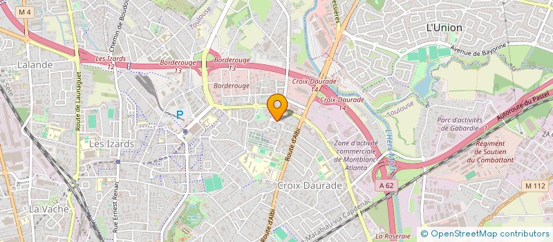 localisation de l'entreprise PROTECTION BATIMENTS OCCITANS  TOULOUSE