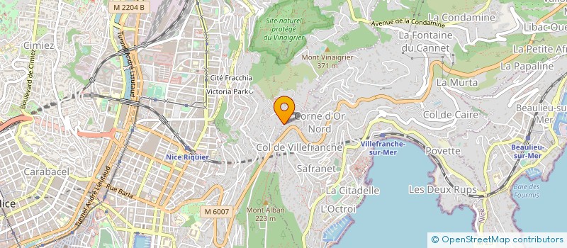 localisation de l'entreprise PROTECTION BOTANIQUE à NICE