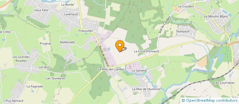 localisation de l'entreprise PROTECTION CIVILE DE LA HAUTE VIENNE à ISLE