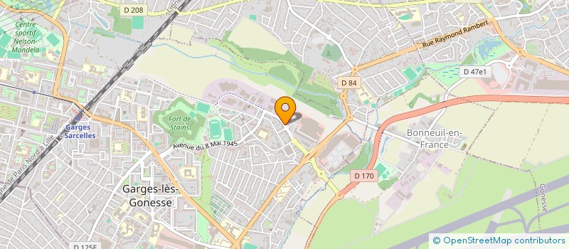 localisation de l'entreprise PROTECTION COMMUNICATION ET MAINTENANCE à GARGES-LES-GONESSE