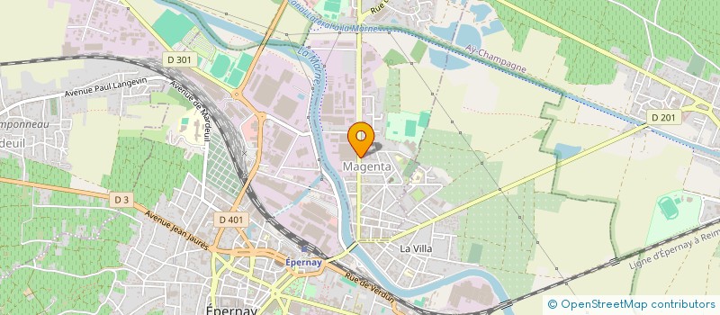localisation de l'entreprise PROTECTION CONTROL EUROPEEN à MAGENTA