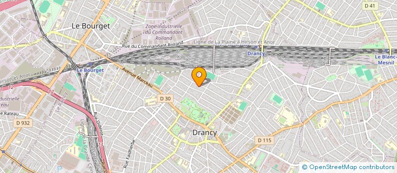 localisation de l'entreprise PROTECTION CYNOPHILE SERVICES SARL  DRANCY