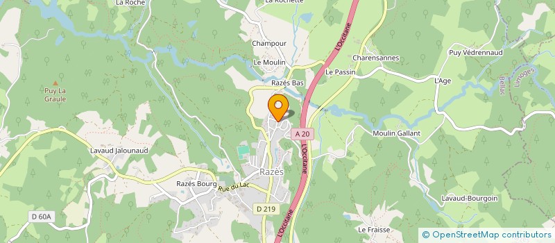 localisation de l'entreprise PROTECTION DES CHATS ERRANTS DE RAZES à RAZES