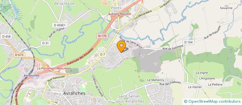 localisation de l'entreprise PROTECTION DES ENFANTS ET ADOLESCENTS EN MILLIEU INNOVANT ET SOLIDAIRE à AVRANCHES
