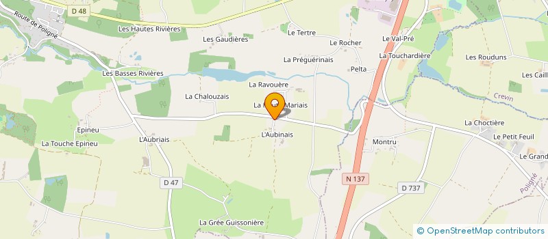 localisation de l'entreprise PROTECTION DES NORDIQUES - CANI-RANDO SIBERIENNE 35  BOURG-DES-COMPTES