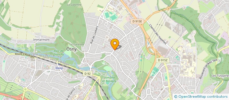 localisation de l'entreprise PROTECTION DISCOUNT  OSNY