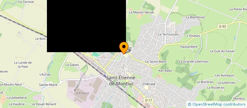 localisation de l'entreprise PROTECTION DU PATRIMOINE DE L'ECOLE PRIMAIRE SAINTE MARIE à SAINT-ETIENNE-DE-MONTLUC