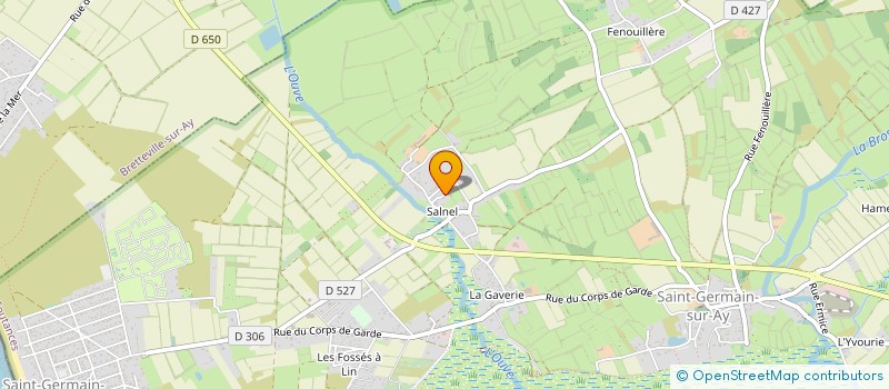 localisation de l'entreprise PROTECTION INCENDIE SECURITE NORMANDIE à LA HAYE