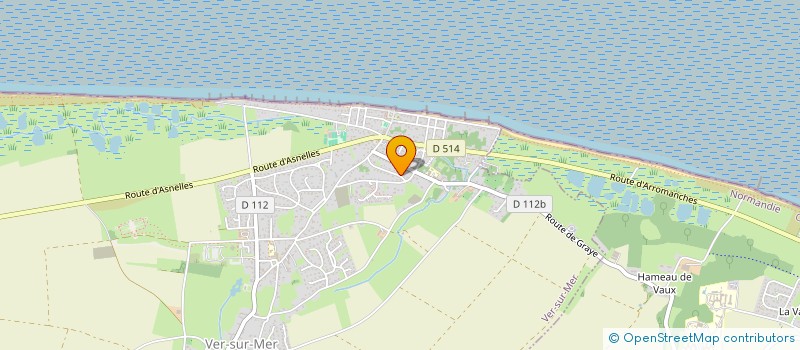 localisation de l'entreprise PROTECTION NATURE ET PATRIMOINE - VER SUR MER  VER-SUR-MER