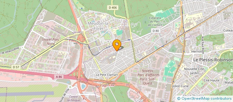 localisation de l'entreprise PROTECTION PATRIMOINE  CLAMART