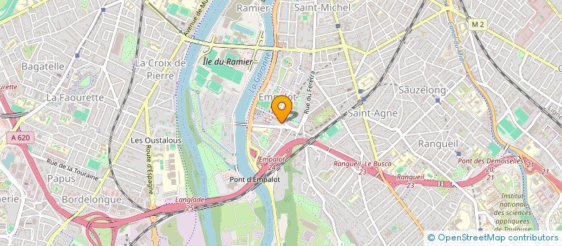 localisation de l'entreprise PROTECTION PRIVEE ET GARDIENNAGE à TOULOUSE
