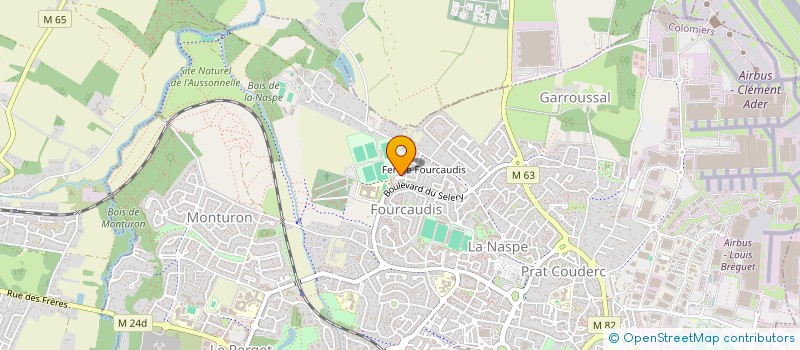 localisation de l'entreprise PROTECTION PRIVEE SECURITE à COLOMIERS