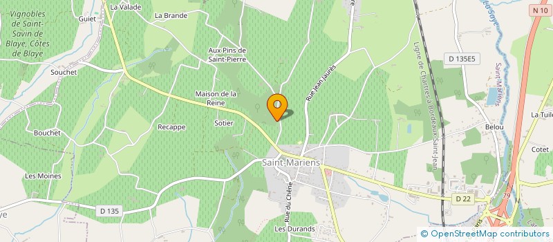 localisation de l'entreprise PROTECTION SECURITE ENVIRONNEMENT (PSE)  SAINT-MARIENS