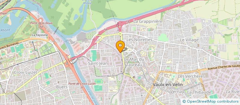 localisation de l'entreprise PROTECTION SECURITE INCENDIE à VAULX-EN-VELIN