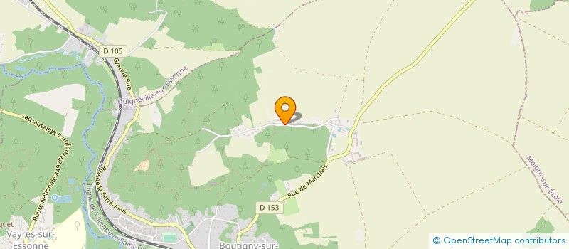 localisation de l'entreprise PROTECTION SECURITE INCENDIE INTRUSION ET INFORMATIQUE à BOUTIGNY-SUR-ESSONNE