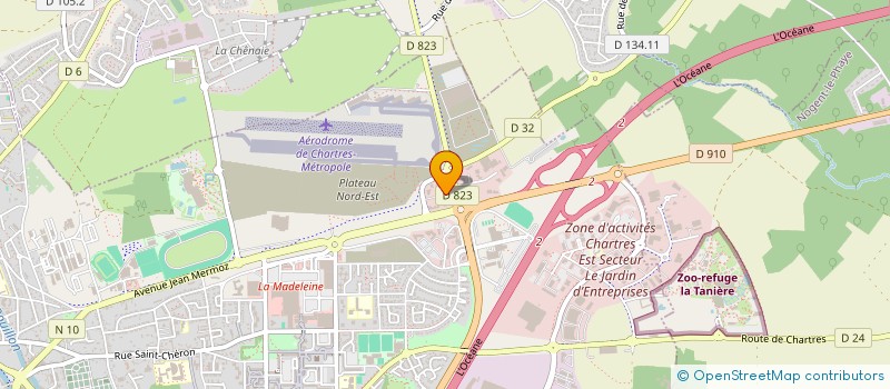 localisation de l'entreprise PROTECTION SECURITE PRIVEE à CHARTRES