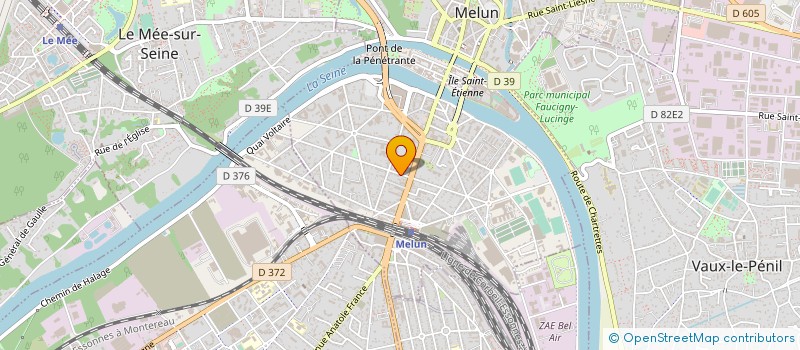 localisation de l'entreprise PROTECTION SECURITE SURVEILLANCE à MELUN