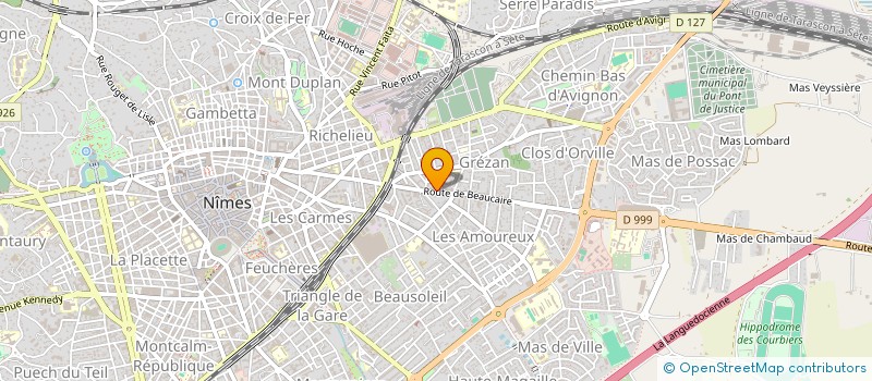 localisation de l'entreprise PROTECTION TECHNIQUE DU BAT à NIMES