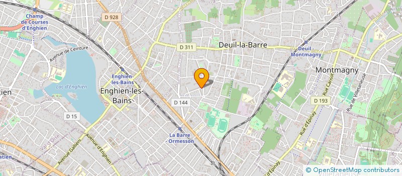localisation de l'entreprise PROTECTION VIGILANCE SERVICES à DEUIL-LA-BARRE