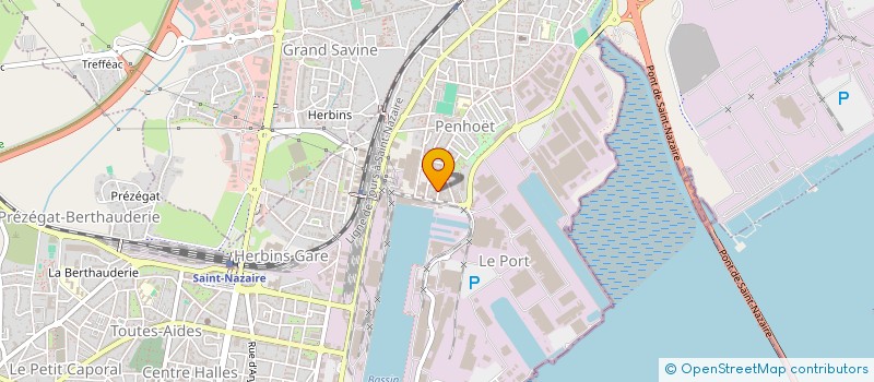 localisation de l'entreprise PROTECTION YACHTING ATLANTIQUE à SAINT-NAZAIRE