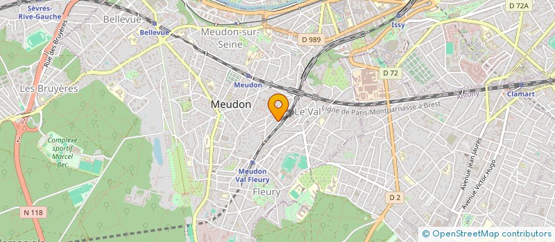 localisation de l'entreprise PROTECTMAN  MEUDON