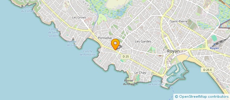 localisation de l'entreprise PROTECTOR ACCESS FRANCE  ROYAN