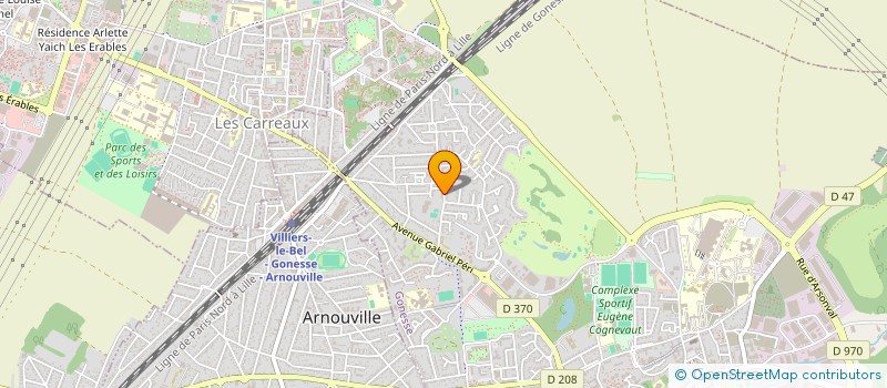 localisation de l'entreprise PROTECTOR SECURITE  GONESSE