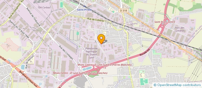 localisation de l'entreprise PROTECTORIX  MIONS