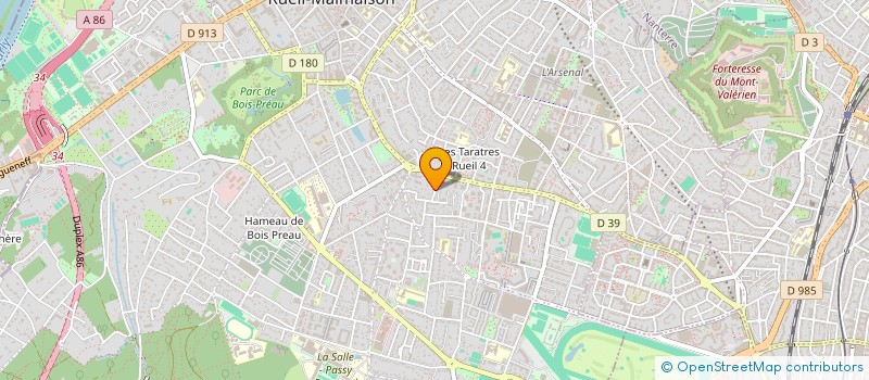 localisation de l'entreprise PROTECTYOURHEALTH à RUEIL-MALMAISON