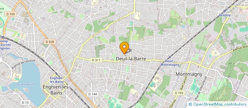 localisation de l'entreprise PROTECTZONE à DEUIL-LA-BARRE