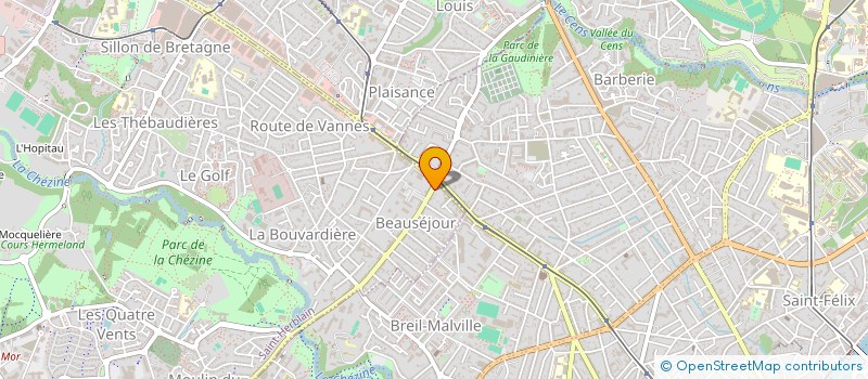 localisation de l'entreprise PROTECVIE à SAINT-HERBLAIN