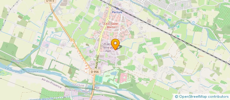 localisation de l'entreprise PROTEDOG  PERTUIS