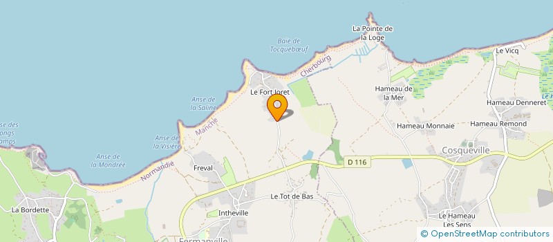 localisation de l'entreprise PROTEE CARLA  FERMANVILLE