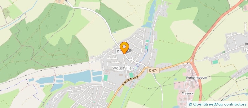 localisation de l'entreprise PROTEG SERVICES à WOUSTVILLER