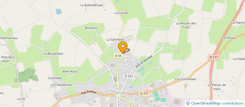 localisation de l'entreprise PROTEGE FOURCHES LR à PIPRIAC