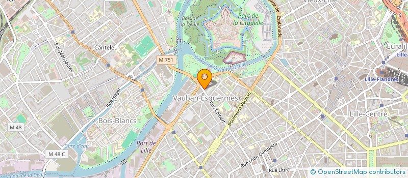 localisation de l'entreprise PROTEGE, L'ASSOCIATION DE PREVENTION à LILLE