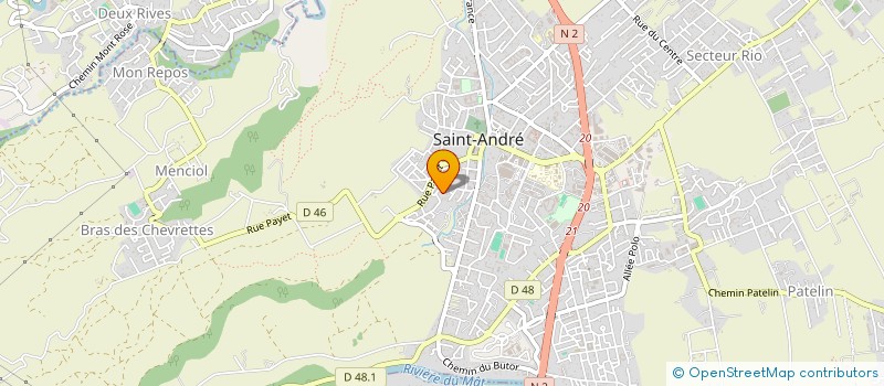 localisation de l'entreprise PROTEGE-TOIT à SAINT-ANDRE