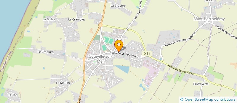localisation de l'entreprise PROTEGEONS LA PRAIRIE à OCTEVILLE-SUR-MER
