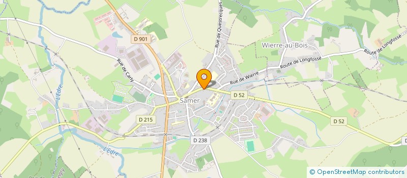 localisation de l'entreprise PROTEGEONS LES CHATS DE SAMER  SAMER