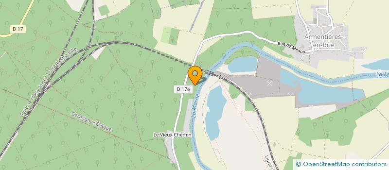 localisation de l'entreprise PROTEGEONS NOS FORETS  ARMENTIERES-EN-BRIE