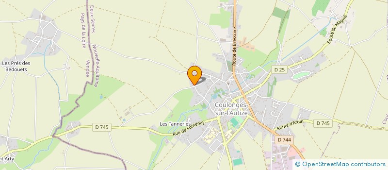 localisation de l'entreprise PROTEIN CONSEIL  COULONGES-SUR-L'AUTIZE